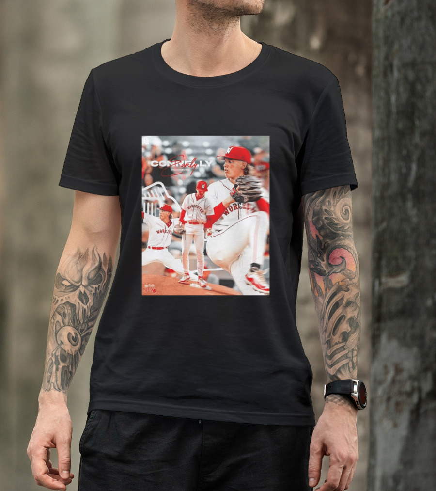 Connelly Early Welcome To The Show Worcester Red Sox Pitcher T-Shirt
