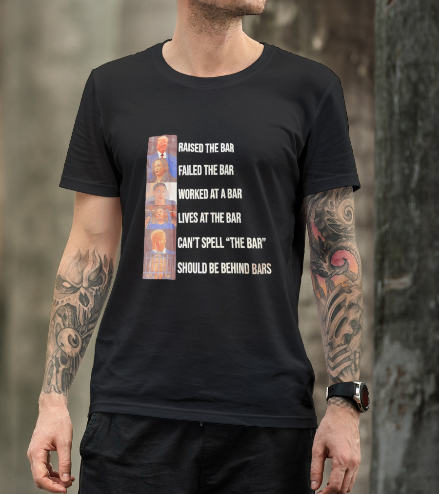 Assholes That Belong In Prison Kamala Harris Alexandria Ocasio Cortez Nancy Pelosi Joe Biden Hillary Clinton T-Shirt