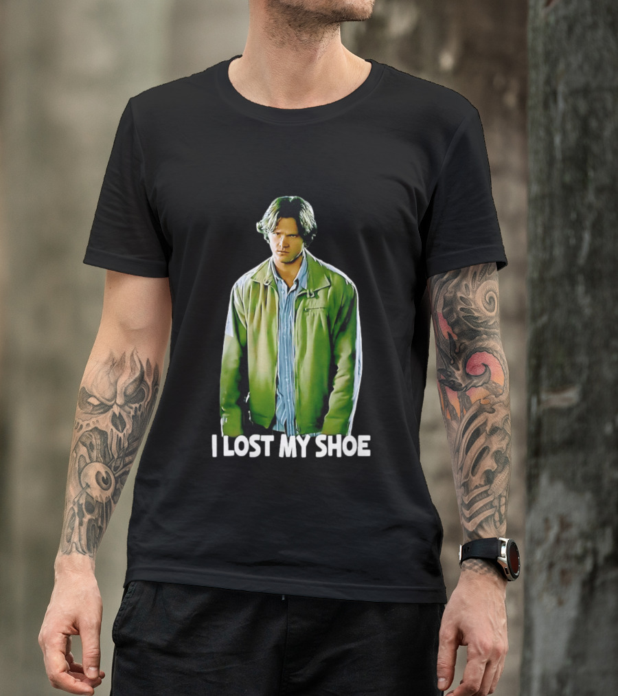 Sam Winchester I Lost My Shoe Supernatural Pop Culture Reference T-Shirt