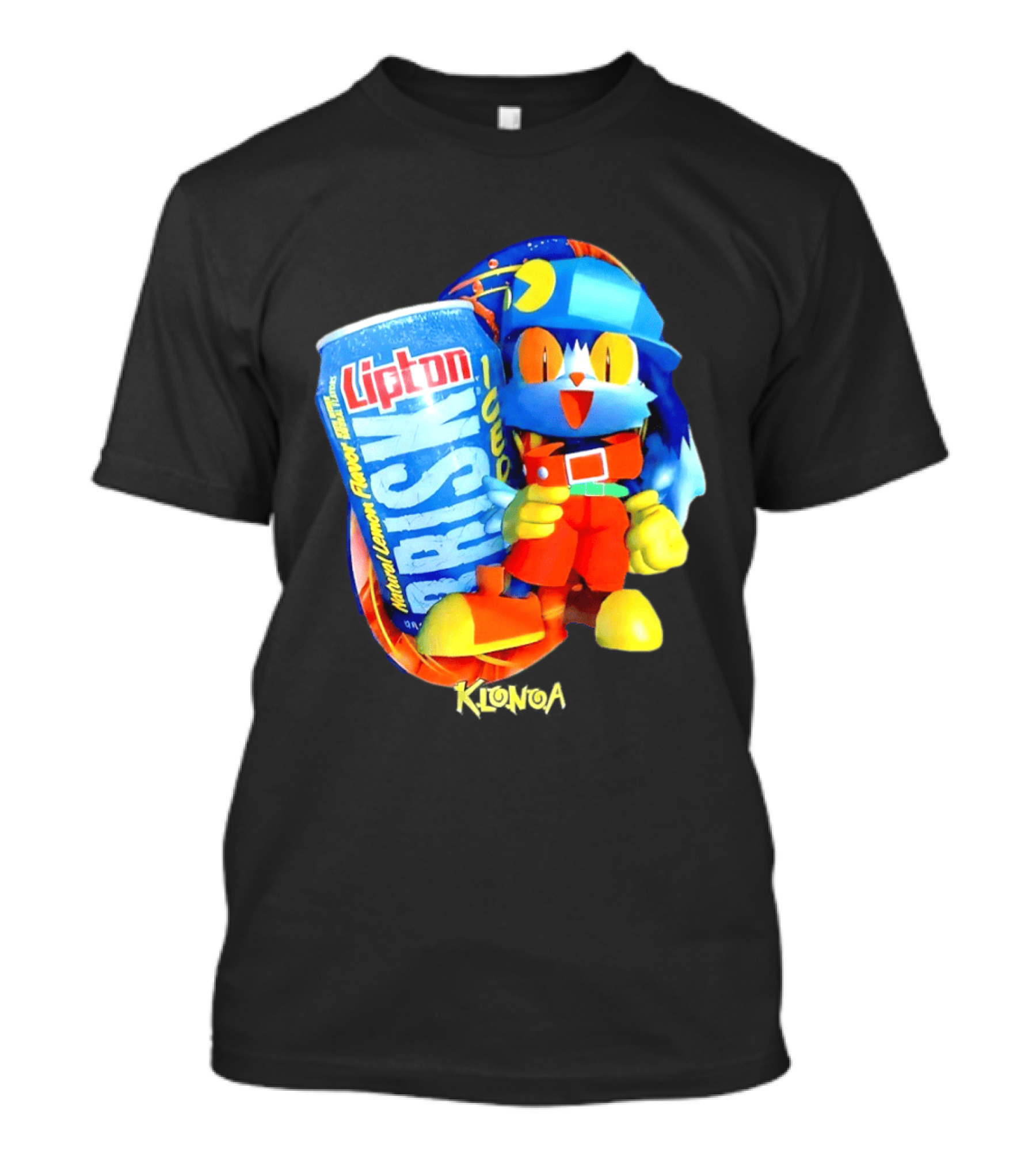 Klonoa Lipton Brisk Iced Tea Natural Lemon Flavor Beverage T-Shirt