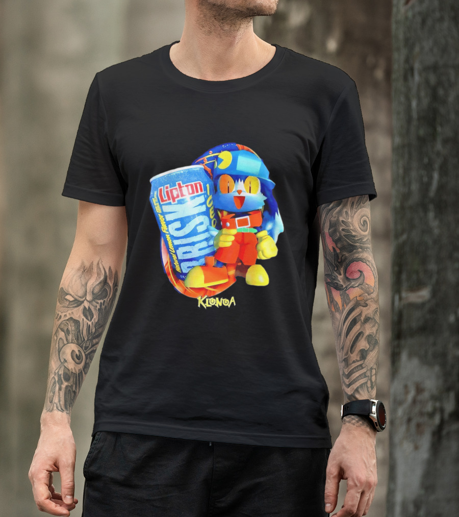 Klonoa Lipton Brisk Iced Tea Natural Lemon Flavor Beverage T-Shirt
