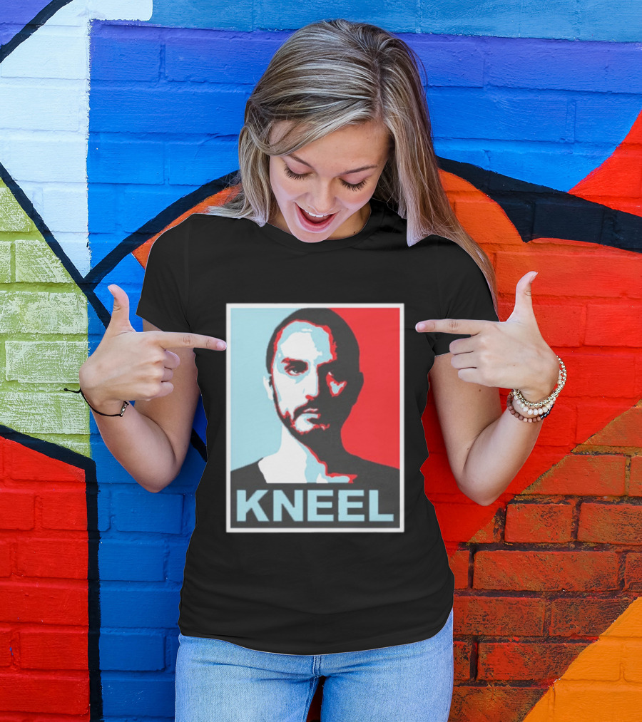 Kneel Before Zod Iconic Propaganda Style Fairy Tale Villain T-Shirt
