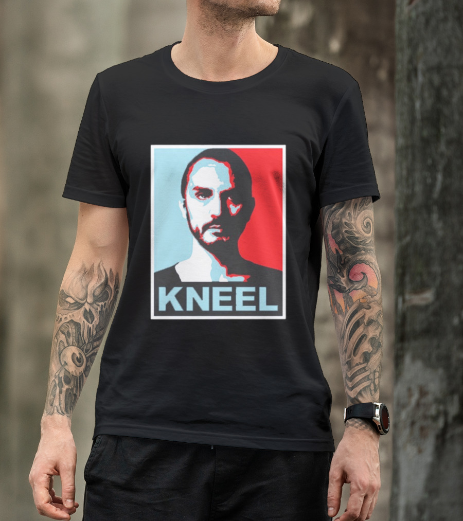 Kneel Before Zod Iconic Propaganda Style Fairy Tale Villain T-Shirt
