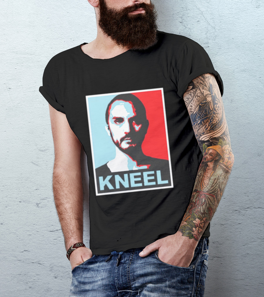 Kneel Before Zod Iconic Propaganda Style Fairy Tale Villain T-Shirt