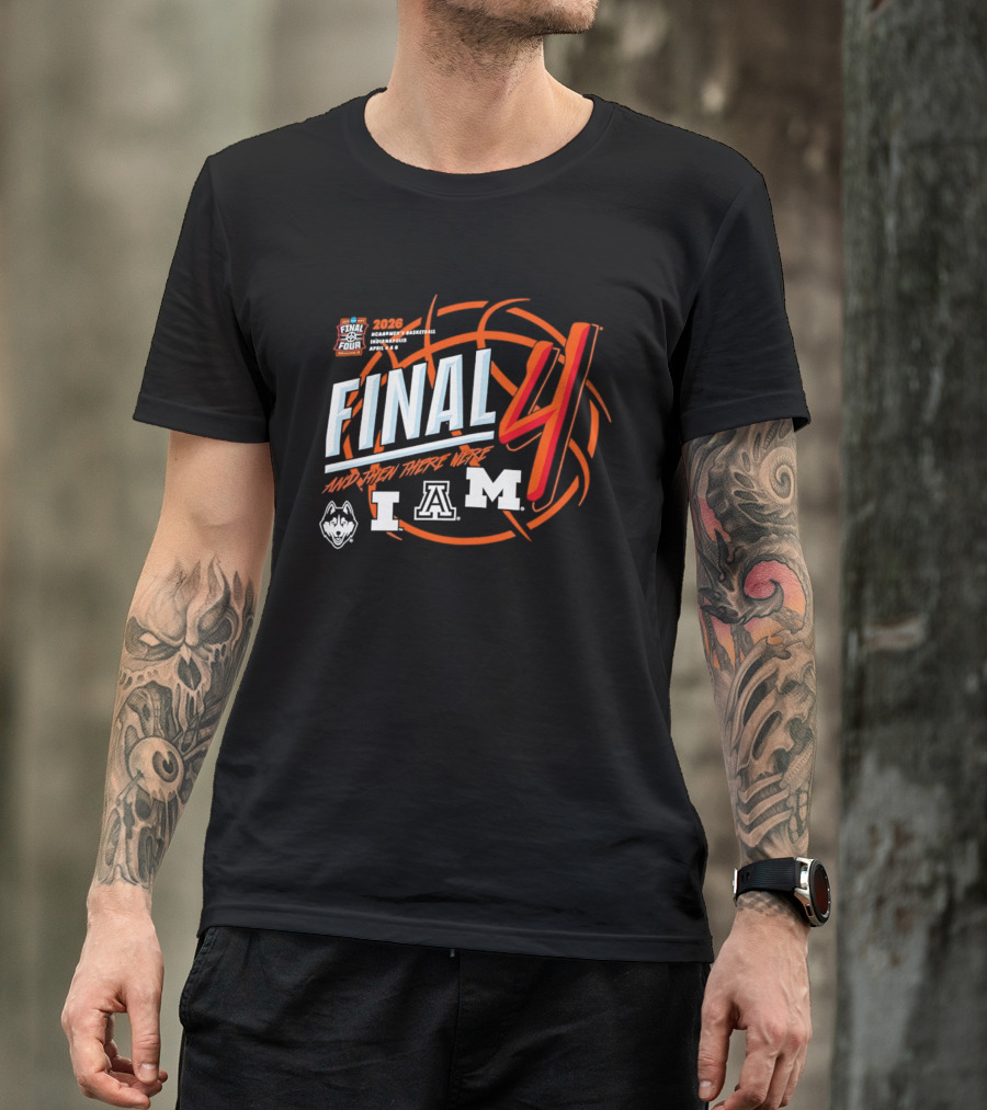 2026 Final Four NCAA Men's March Madness Arizona Connecticut Michigan T-Shirt