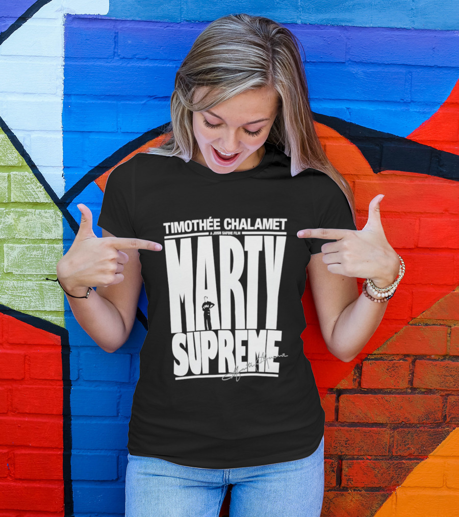 Timothée Chalamet Marty Supreme T-Shirt