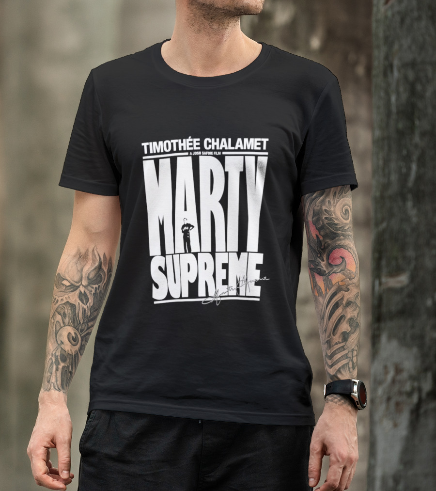 Timothée Chalamet Marty Supreme T-Shirt