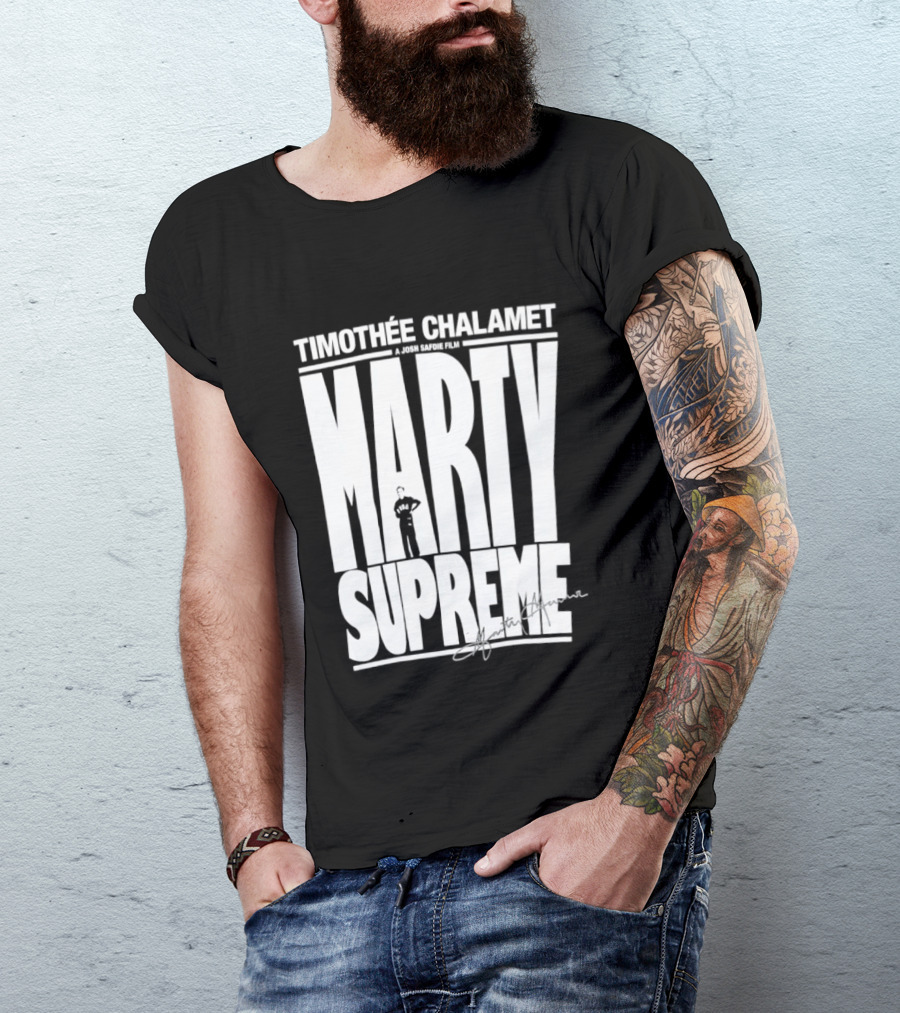 Timothée Chalamet Marty Supreme T-Shirt