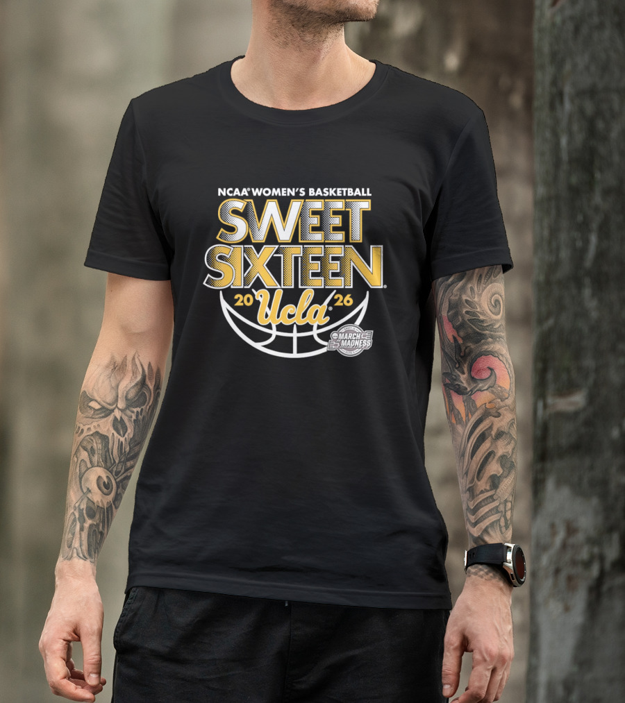 NCAA Women's Basketball Sweet Sixteen 2026 UCLA Bruins T-Shirt