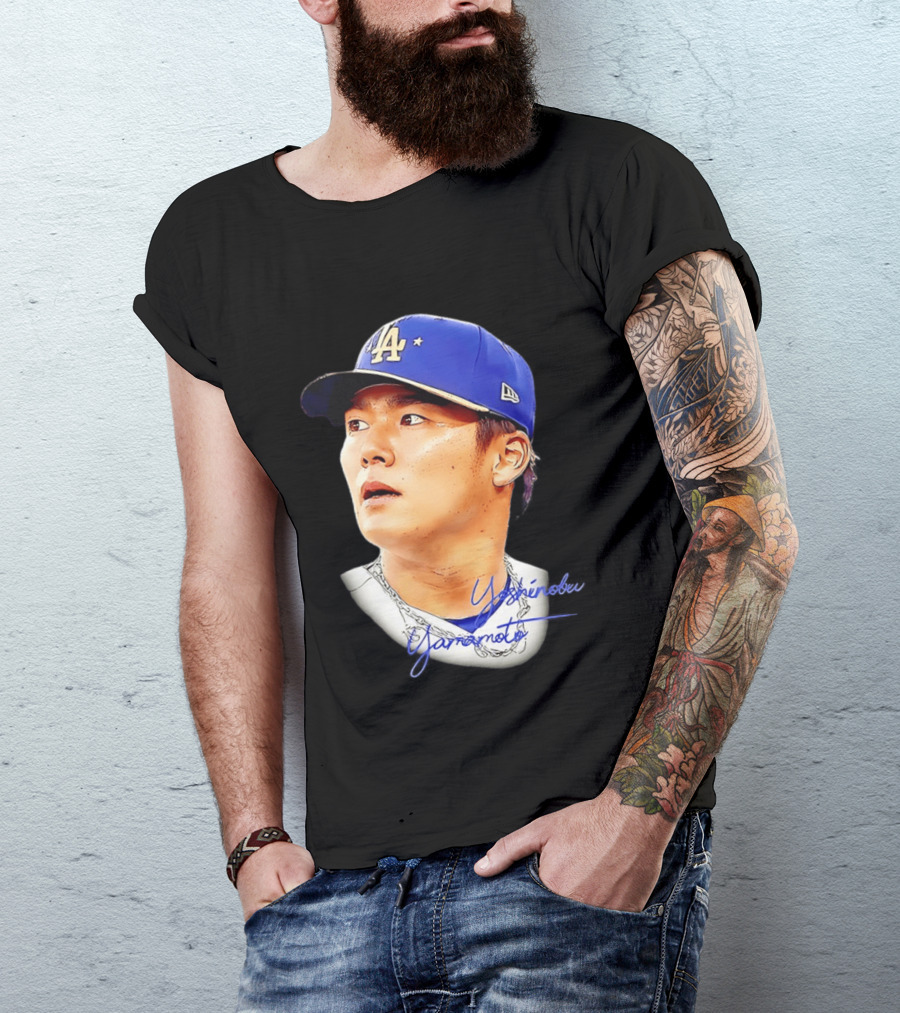 Yoshinobu Yamamoto Los Angeles Dodgers Baseball Player T-Shirt