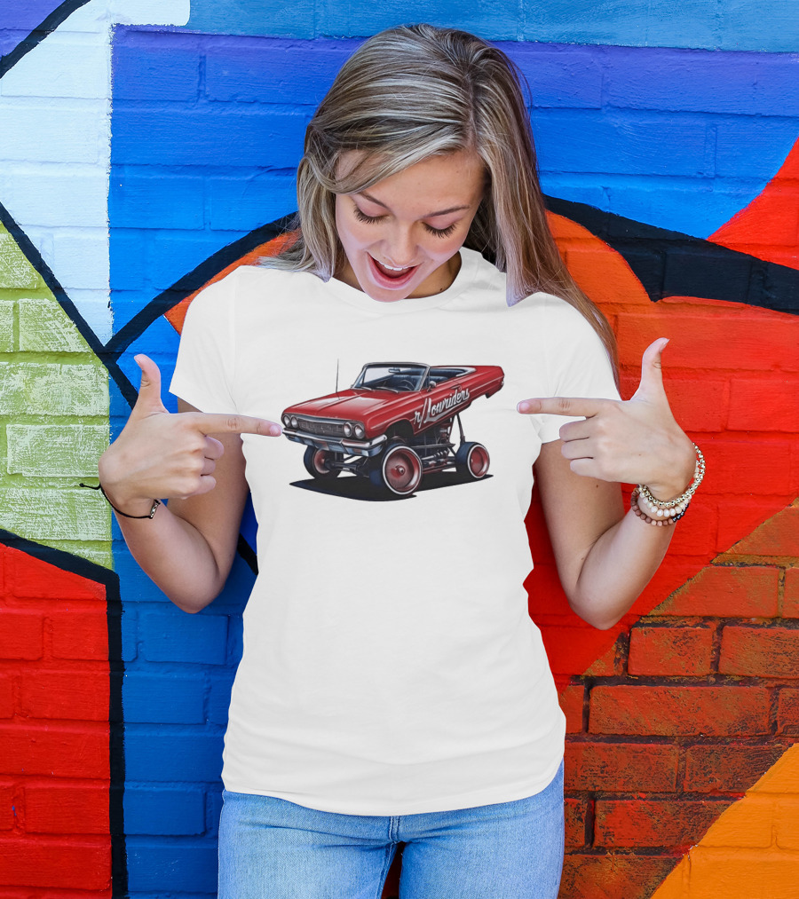 1964 Chevrolet Impala R/Lowriders Muscle Car Convertible T-Shirt