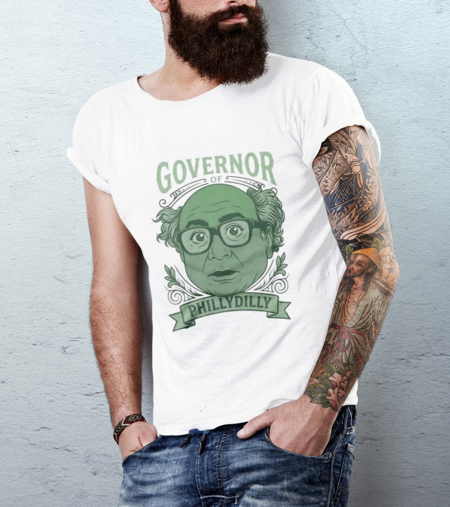 Danny Devito Governor Phillydilly T-Shirt