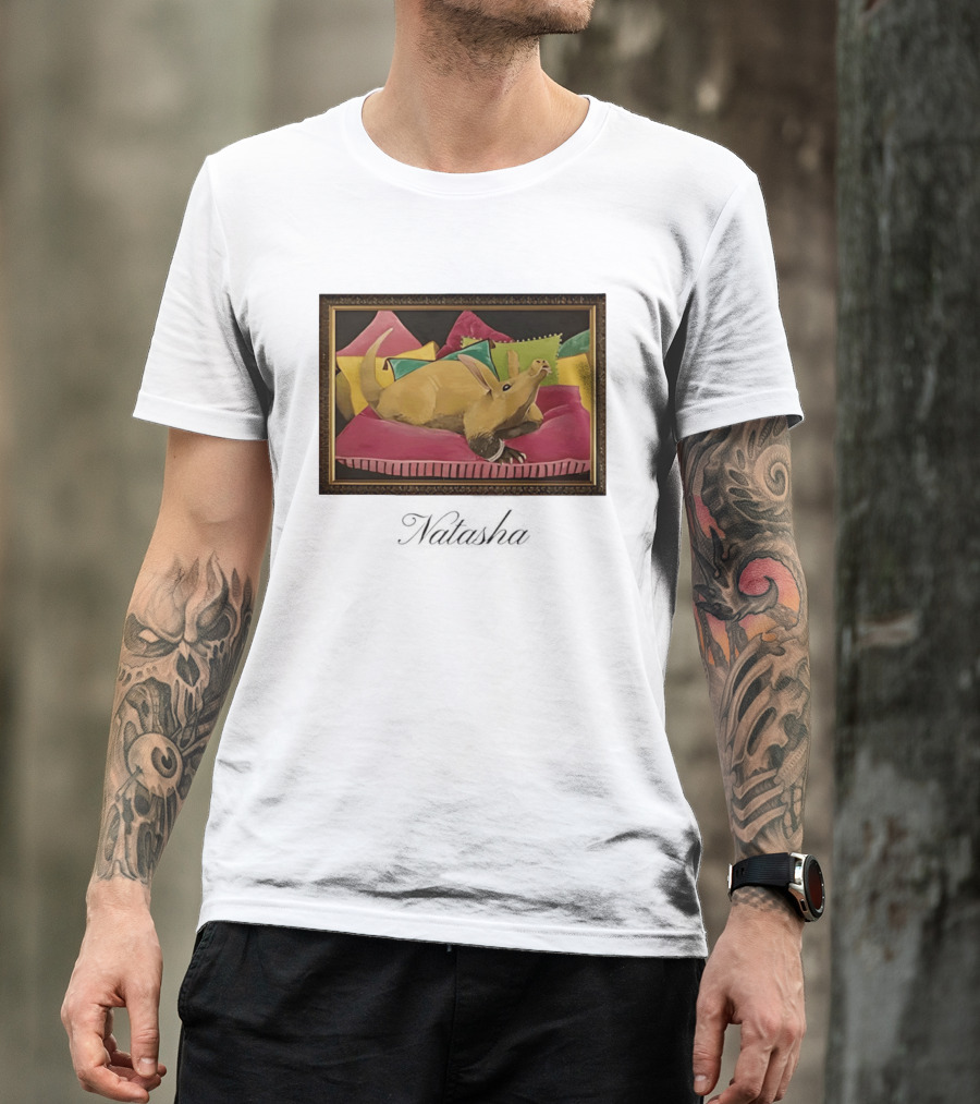 Natasha Painting Photo Flame Armadillo On Pillows Framed T-Shirt