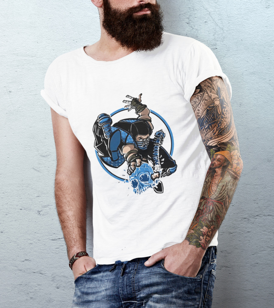 Sub Zero Mortal Kombat X Venom Amazing Spider Man 300 Cover T-Shirt