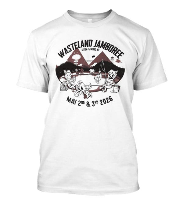 Wasteland Jamboree Sutton Flatwoods May 2nd & 3rd 2026 T-Shirt