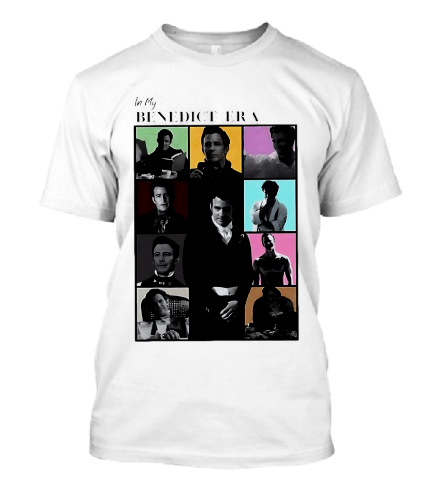 Benedict Bridgerton Collage Photo Compilation T-Shirt