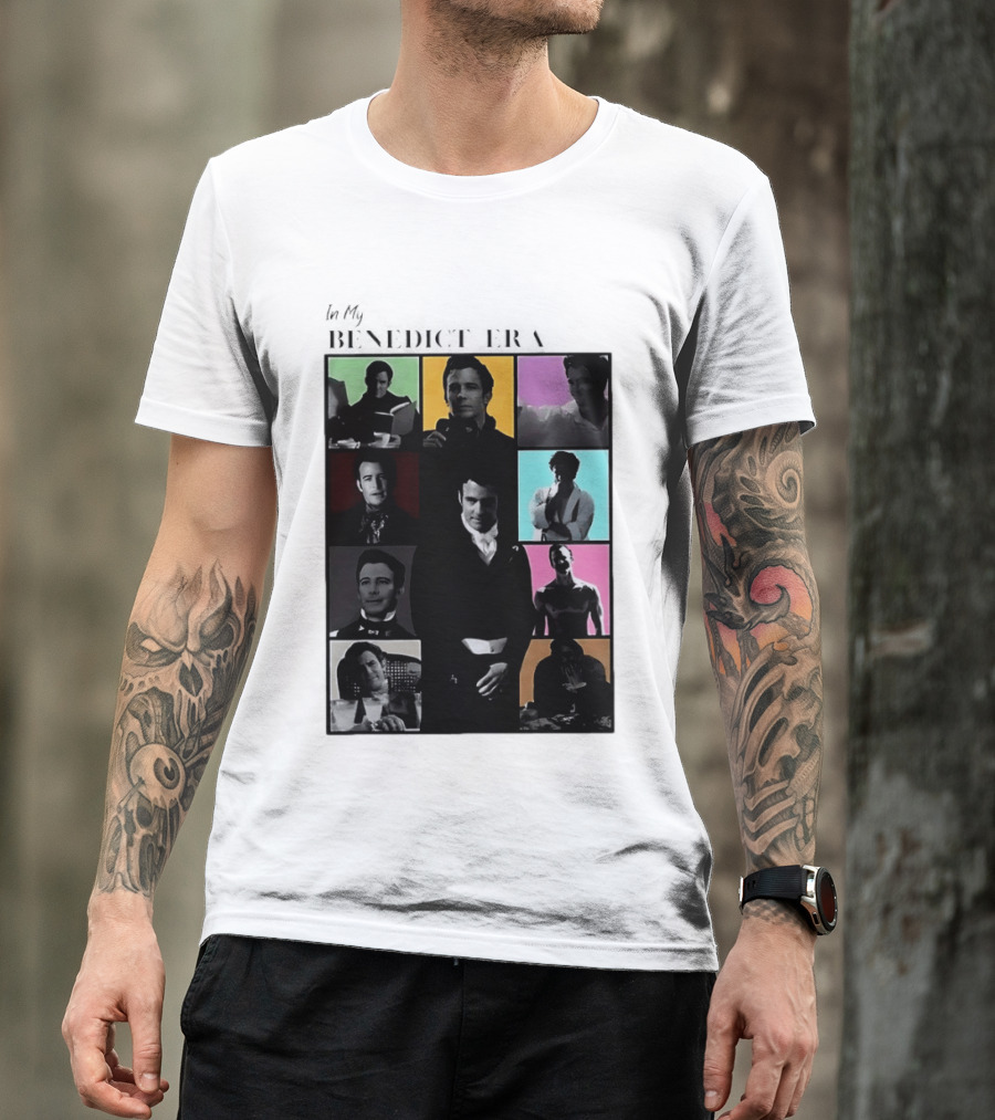 Benedict Bridgerton Collage Photo Compilation T-Shirt