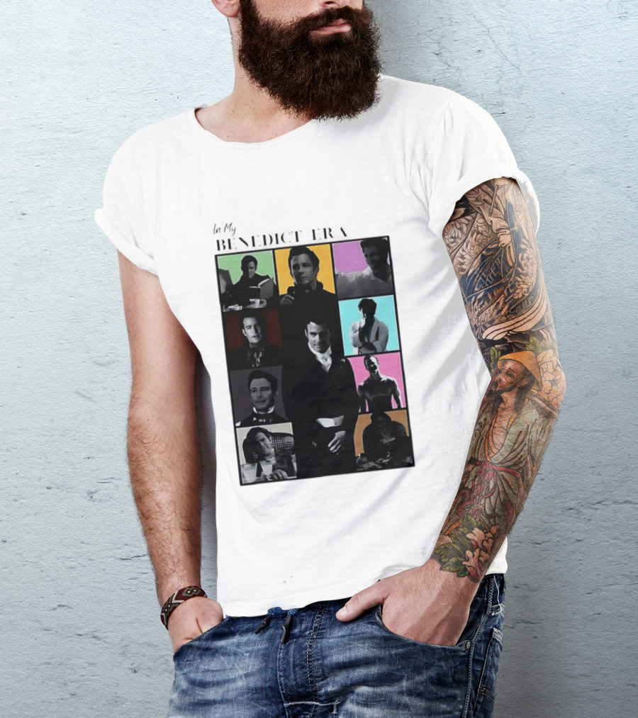 Benedict Bridgerton Collage Photo Compilation T-Shirt
