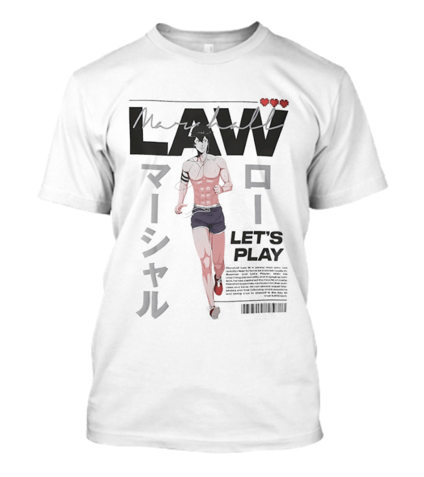 LAW LET'S PLAY Magazine Cover T-Shirt