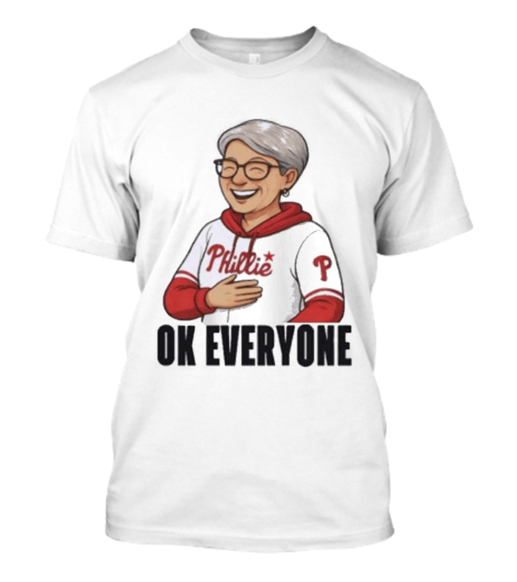 Phillies Karen Ok Everyone P Baseball Fun T-Shirt