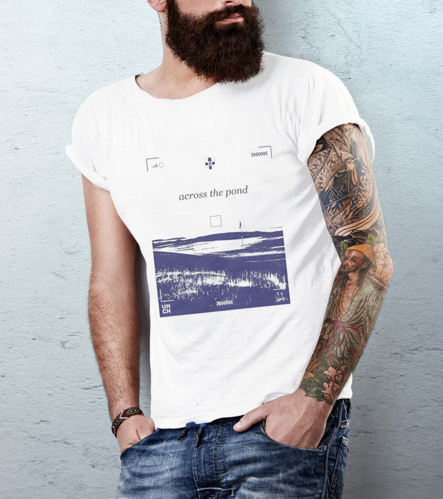 Across The Pond UNCC Soccer Team Tower Bridge T-Shirt