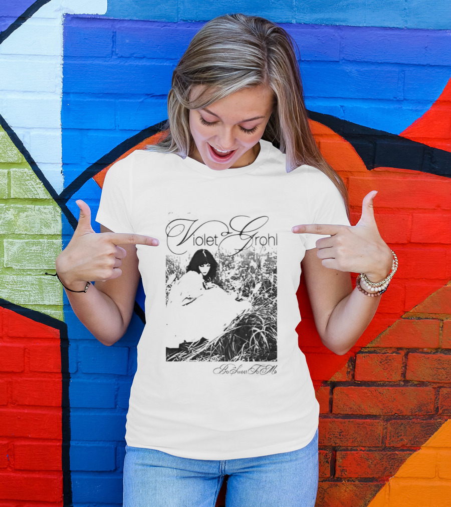 Violet Grohl Be Sweet To Me Photo T-Shirt