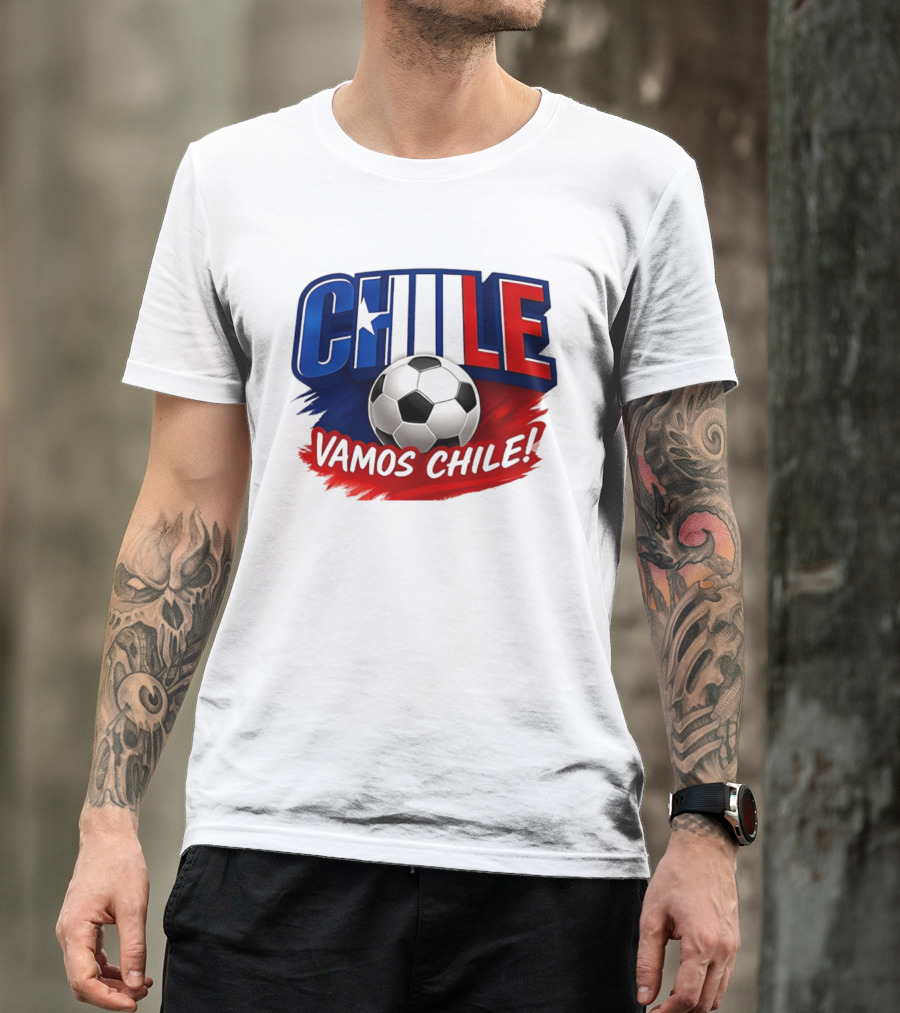 Chile Vamos Chile Soccer Enthusiast Spirit T-Shirt