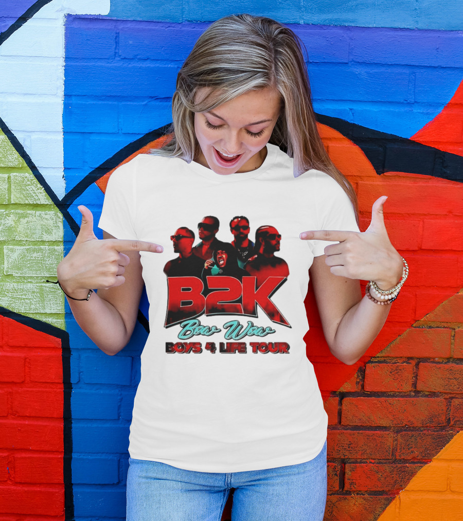 B2K Bow Wow Boys 4 Life Tour 2026 Concert T-Shirt