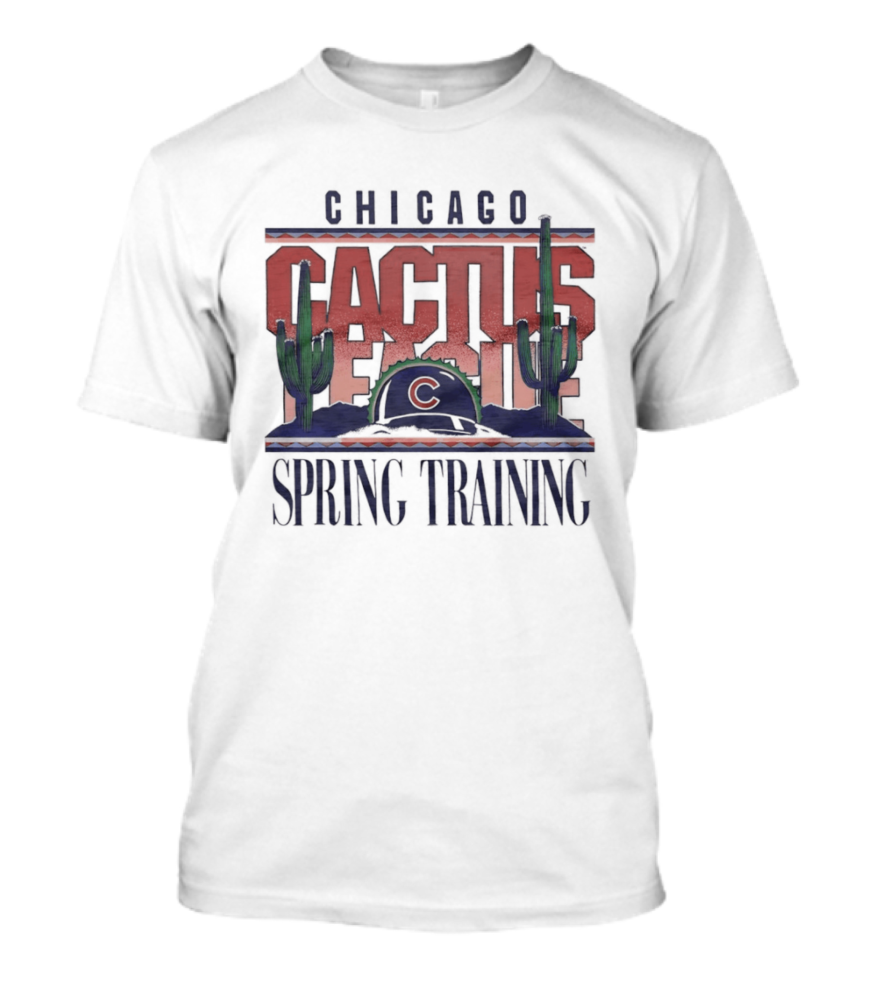 Chicago Cactus Spring Training Baseball Cap C T-Shirt