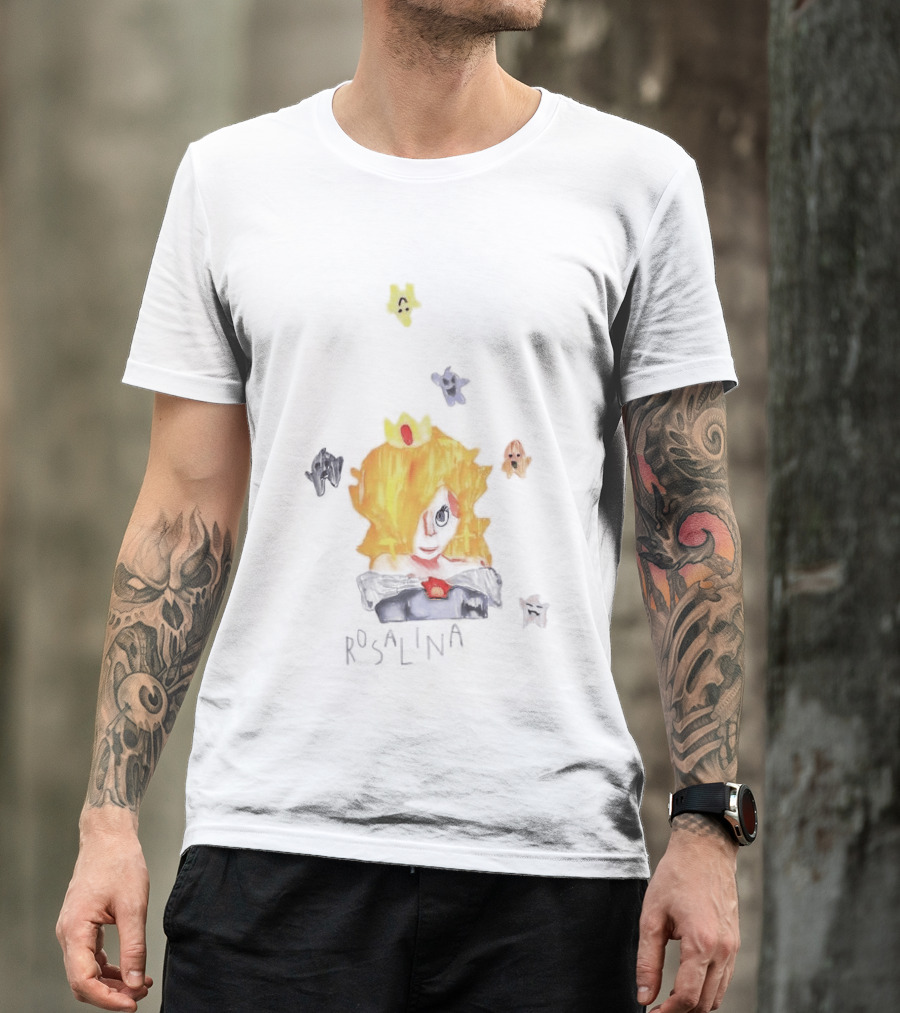 Rosa Lina Meme Yellow Star Crown Princess T-Shirt