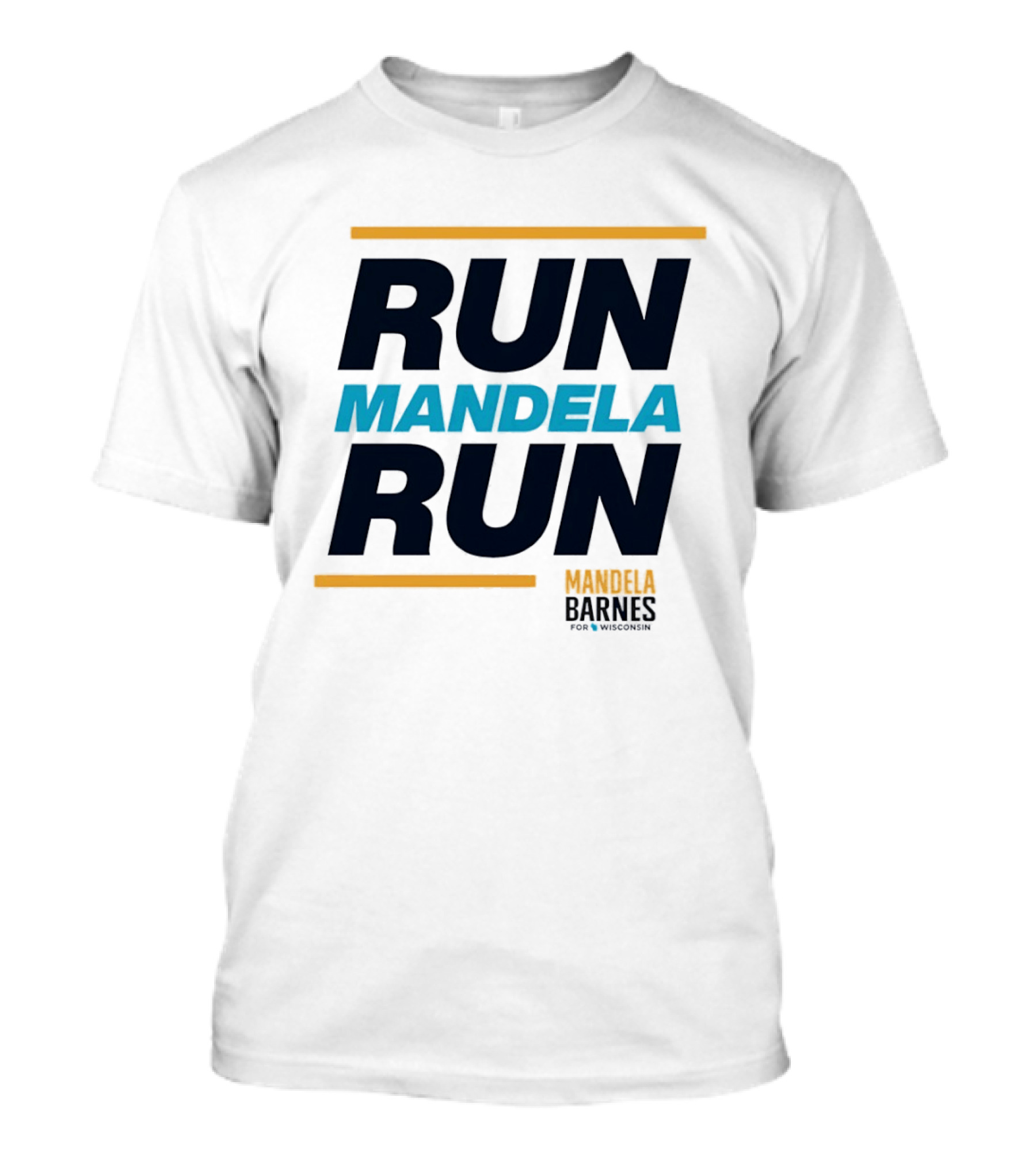Run Mandela Run Mandela Barnes For Senate T-Shirt