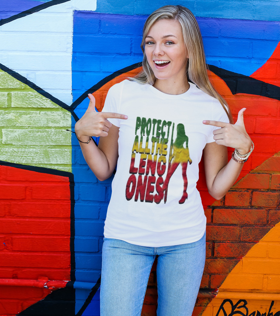 Protect All The Leng Ones Rasta T-Shirt