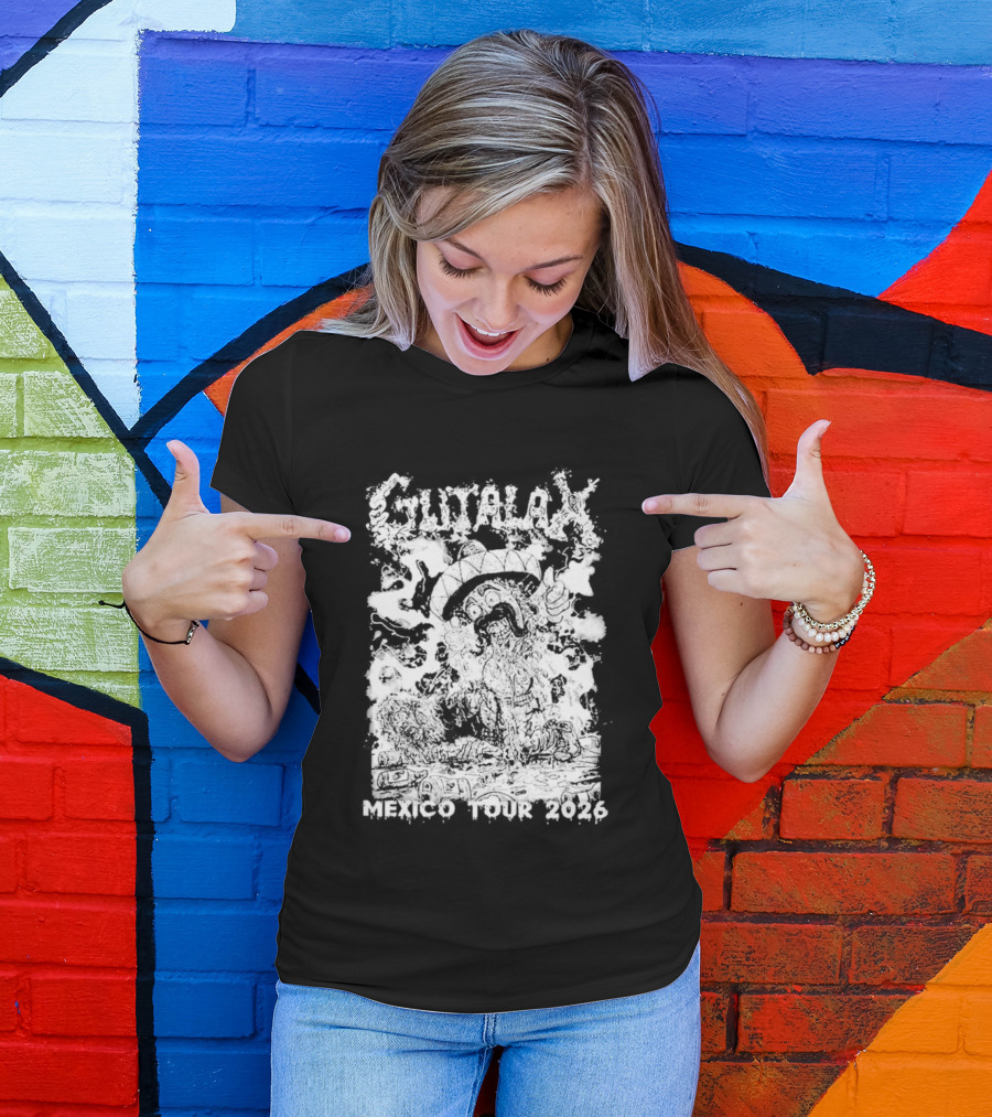 Gutalax Mexico Tour 2026 Anal Revenge Señor Taco City Dates T-Shirt