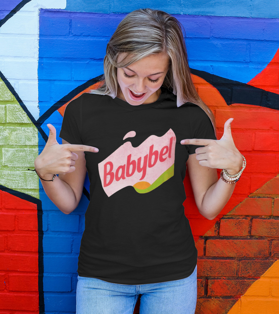 Babybel Snack Cheese Retro Style Branding T-Shirt