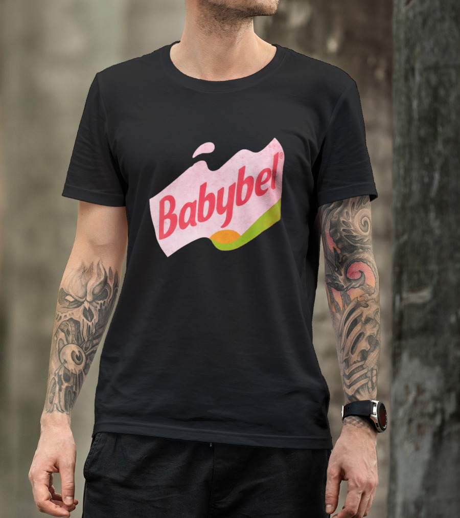 Babybel Snack Cheese Retro Style Branding T-Shirt