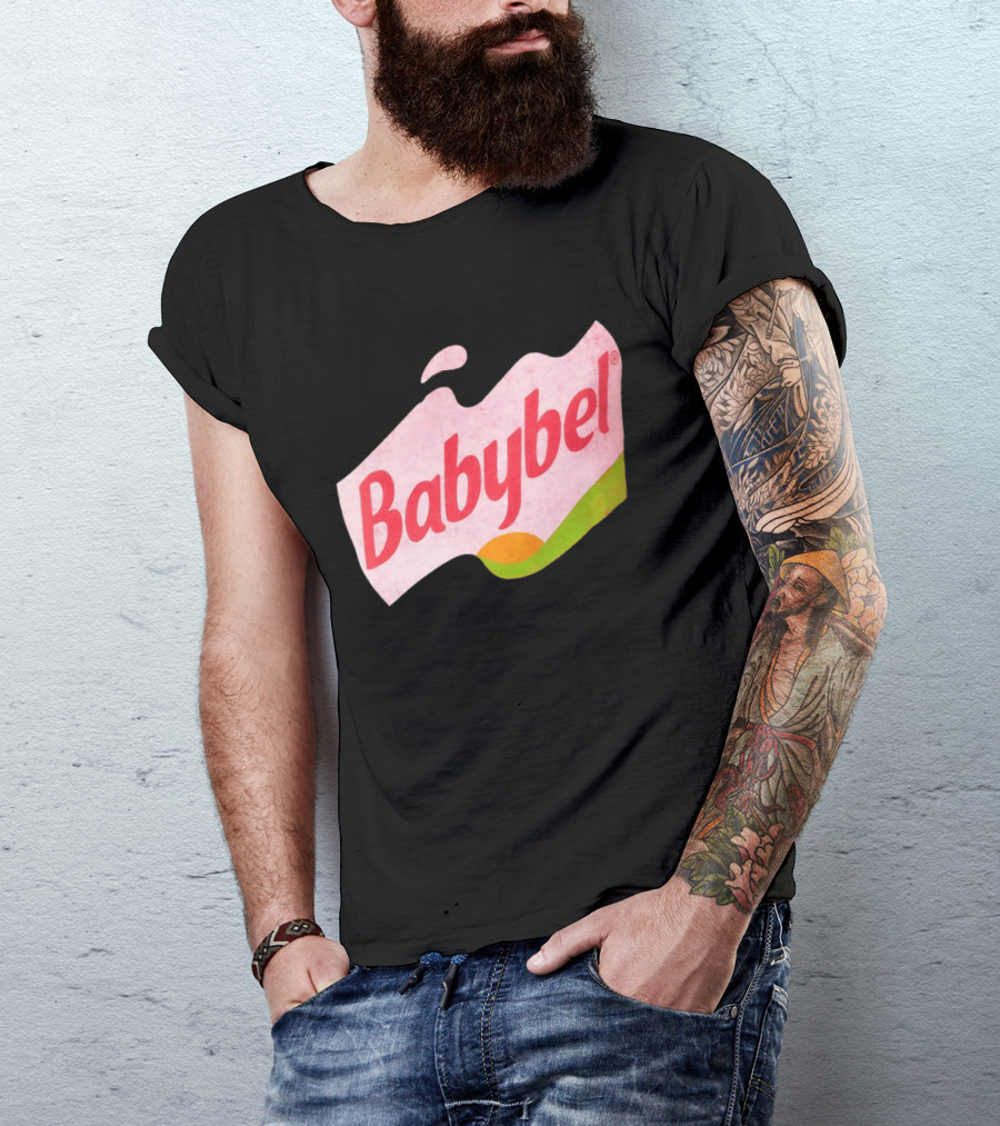 Babybel Snack Cheese Retro Style Branding T-Shirt