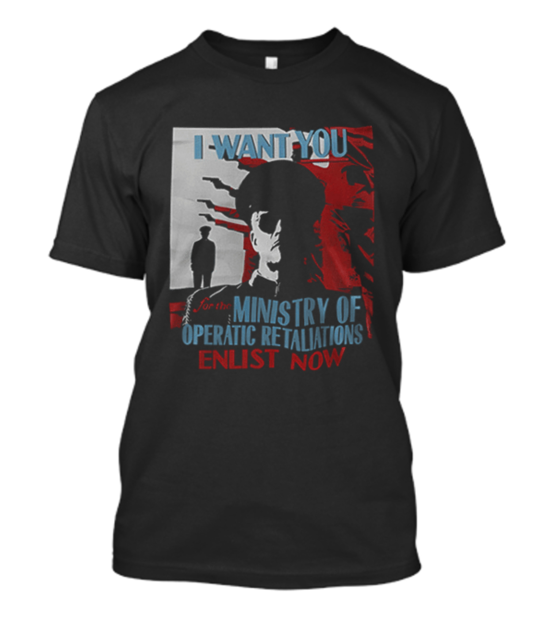 Boston Red Sox My Chemical Romance Tour 2025 I Want You Ministry Of Operatic Retaliation Enlist Now T-Shirt