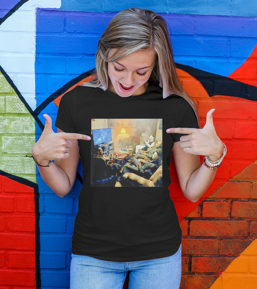 Jason Voorhees Ghostface The Clown Michael Myers Killer Movies Gaming Night T-Shirt