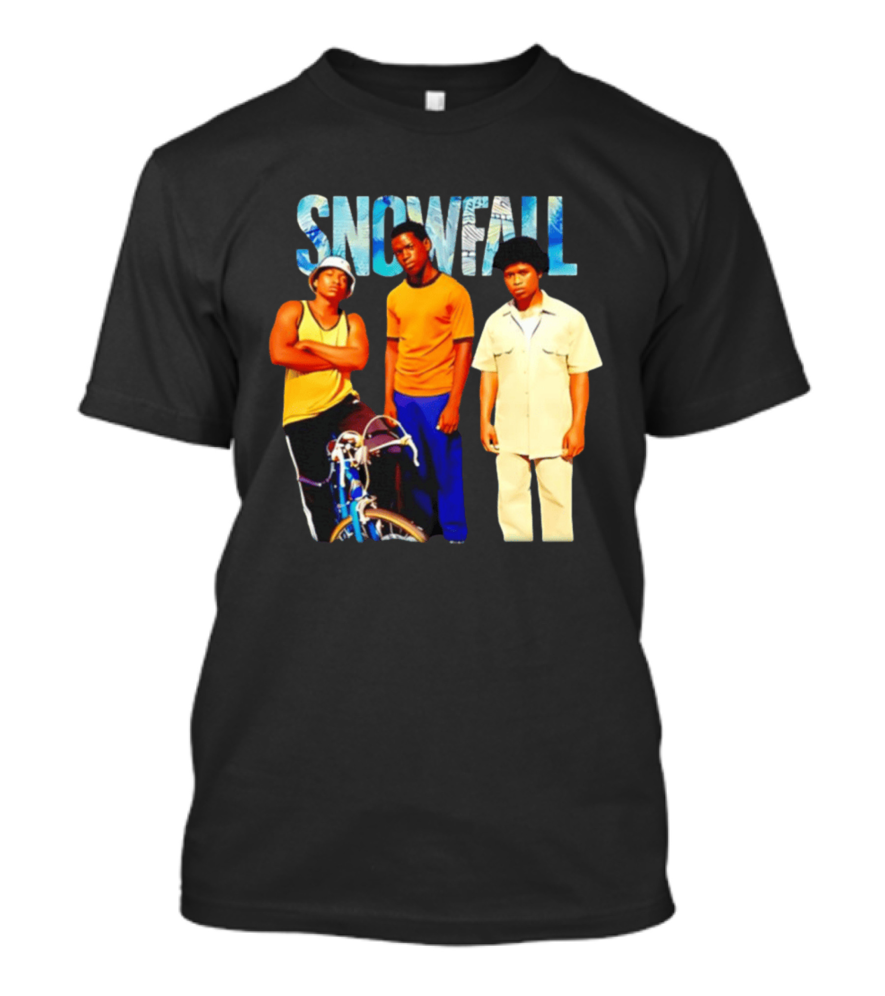 Snowfall 2017 TV Series Damson Idris Carter Hudson Gail Bean Actors T-Shirt