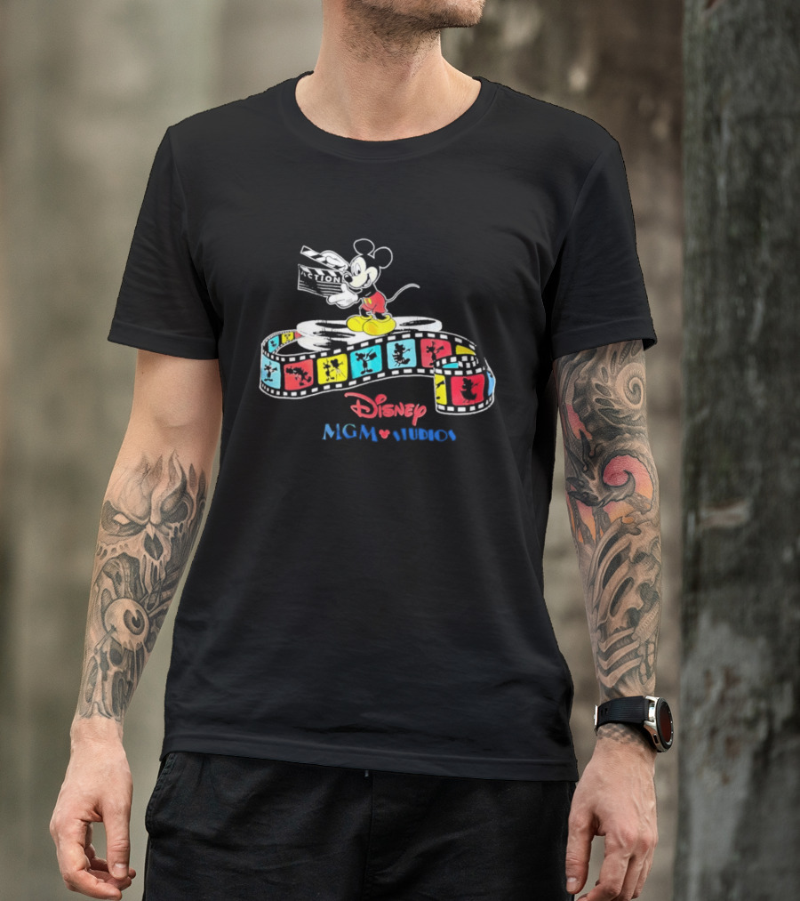 Disney MGM Studios Mickey Mouse Movie Magic Film Strip T-Shirt