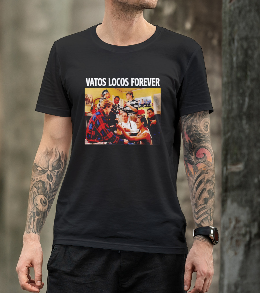 Vatos Locos Forever Blood In Blood Out Movie Scene 90s Street T-Shirt