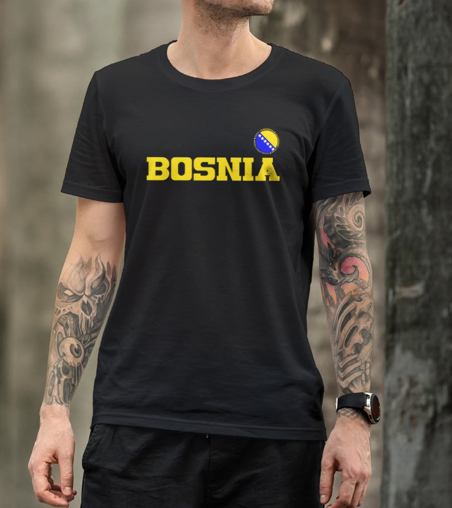 Bosnia Hercegovina Sarajevo Flag Bosna 1967 T-Shirt