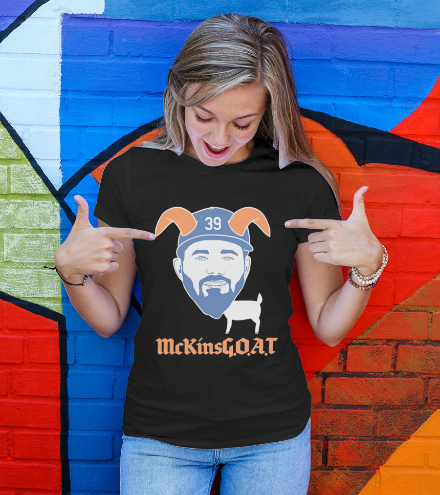 Zach McKinstry McKinsGOAT 39 Detroit Tigers T-Shirt