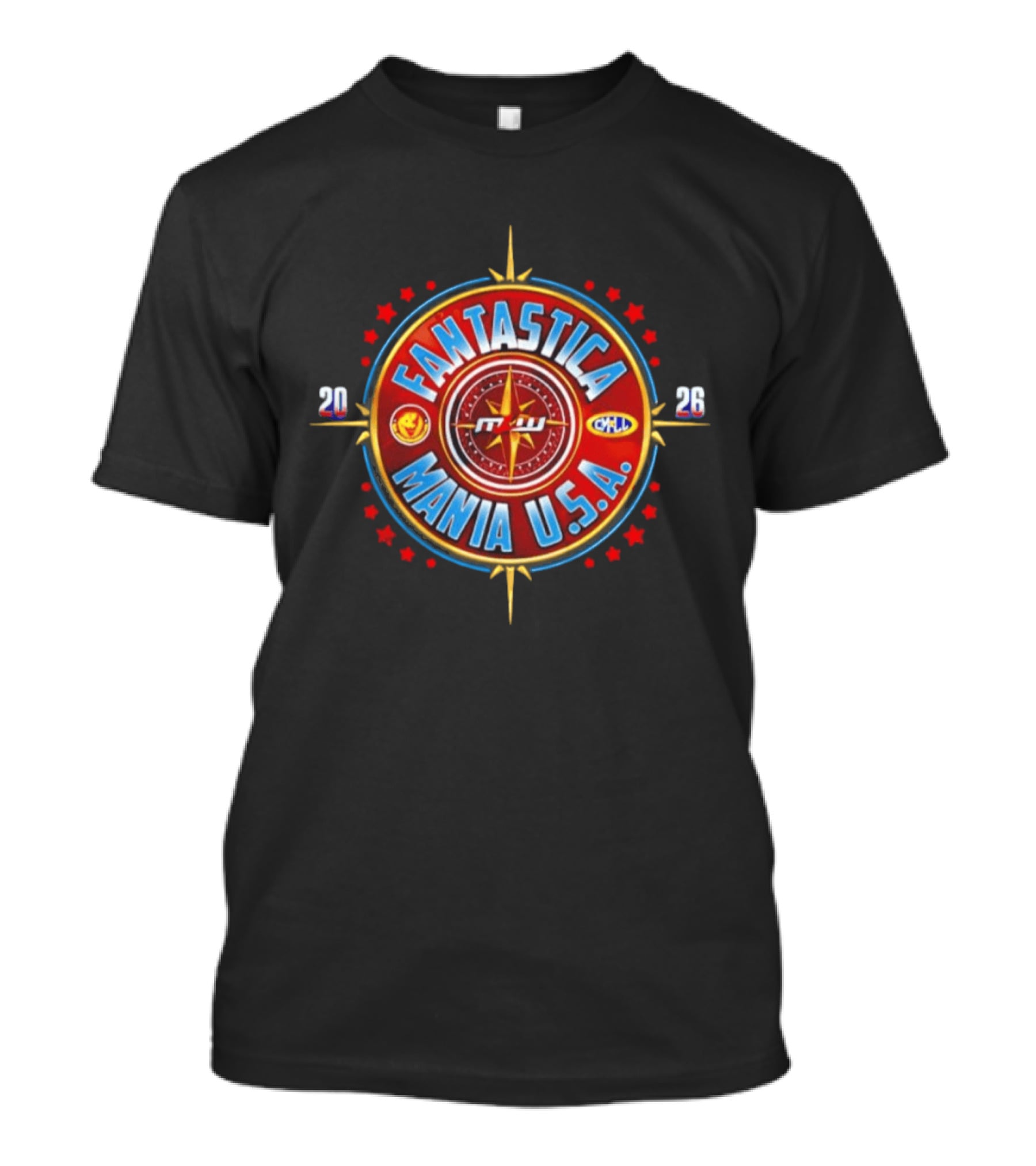 MLW Fantastica Mania USA 2026 Event Wrestling CMLL T-Shirt