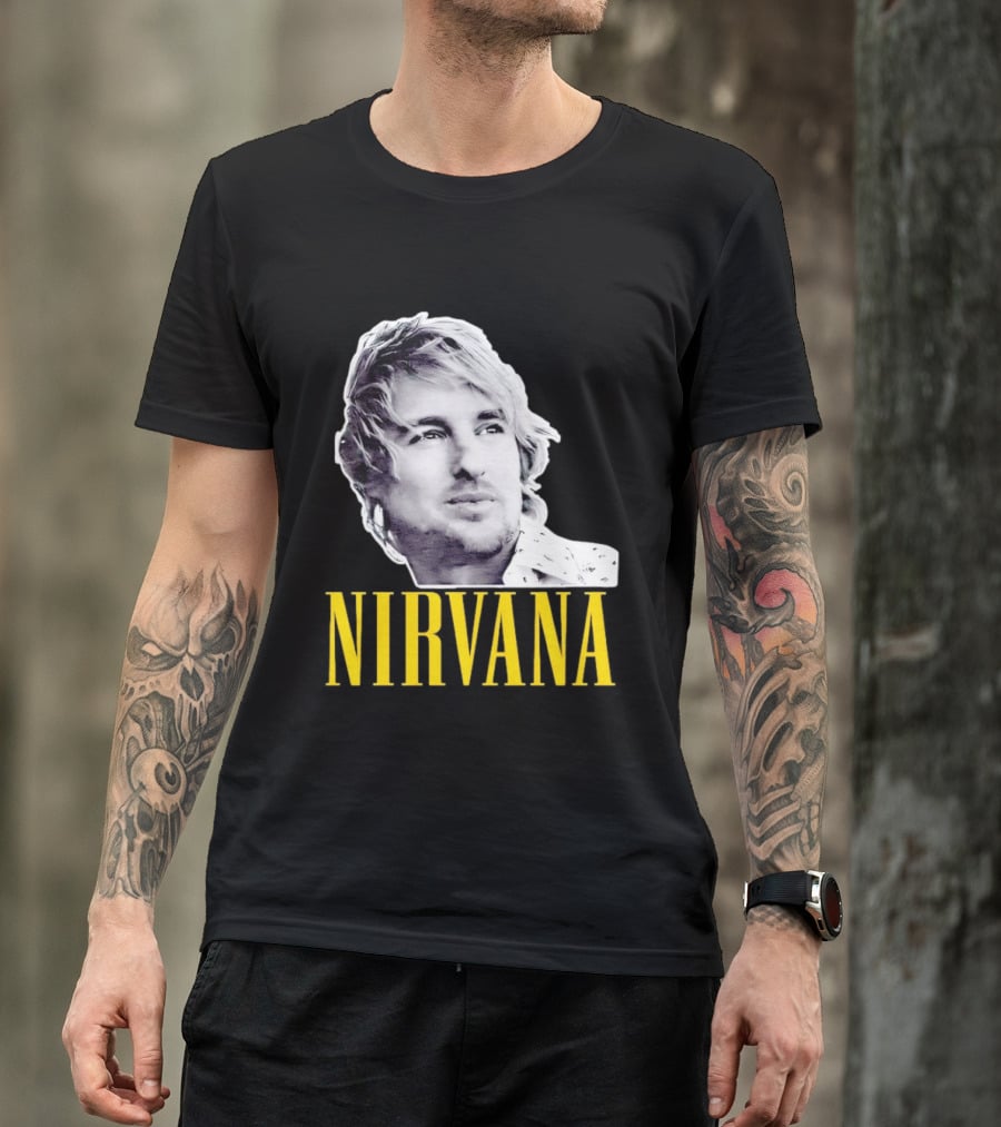 Nirvana Owen Wilson Mashup T-Shirt
