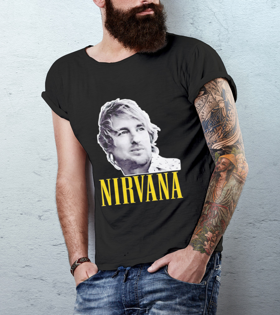 Nirvana Owen Wilson Mashup T-Shirt