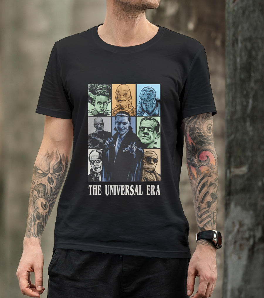 Dark Universe Classic Monsters The Universal Era Tour T-Shirt