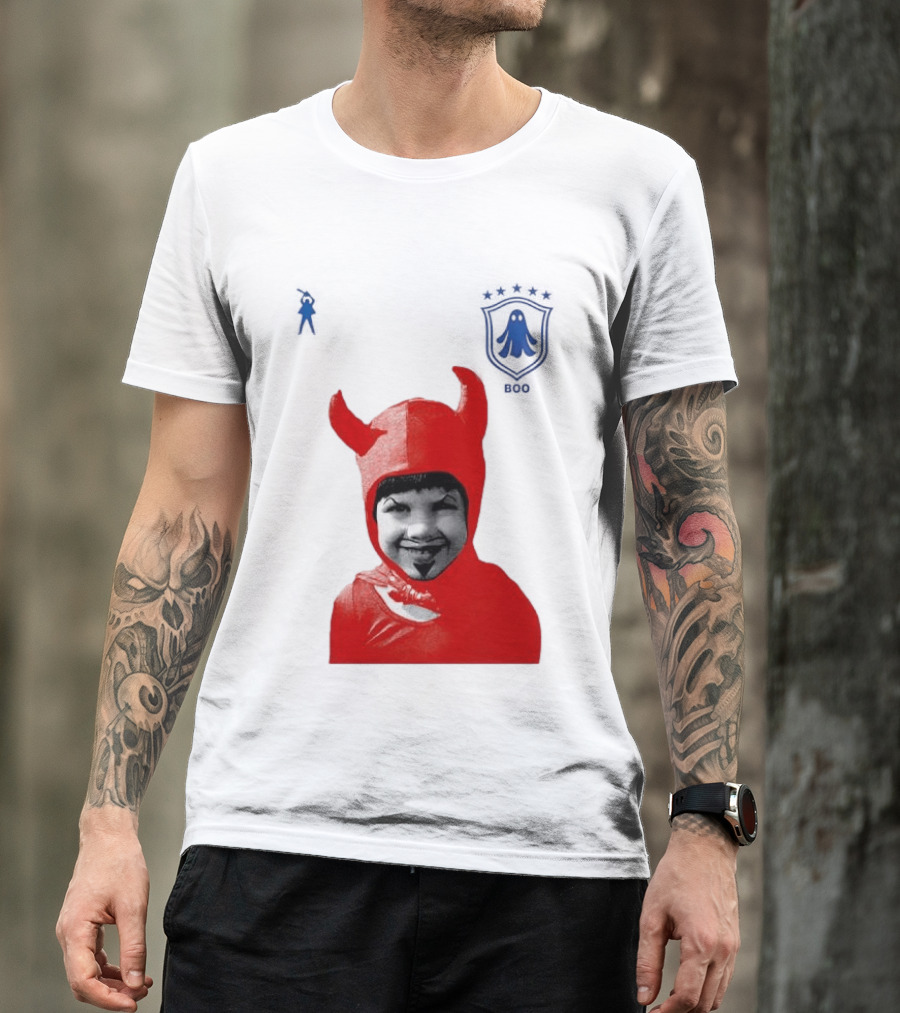 Seleção Diabo Problem Child Red Devil Costume T-Shirt