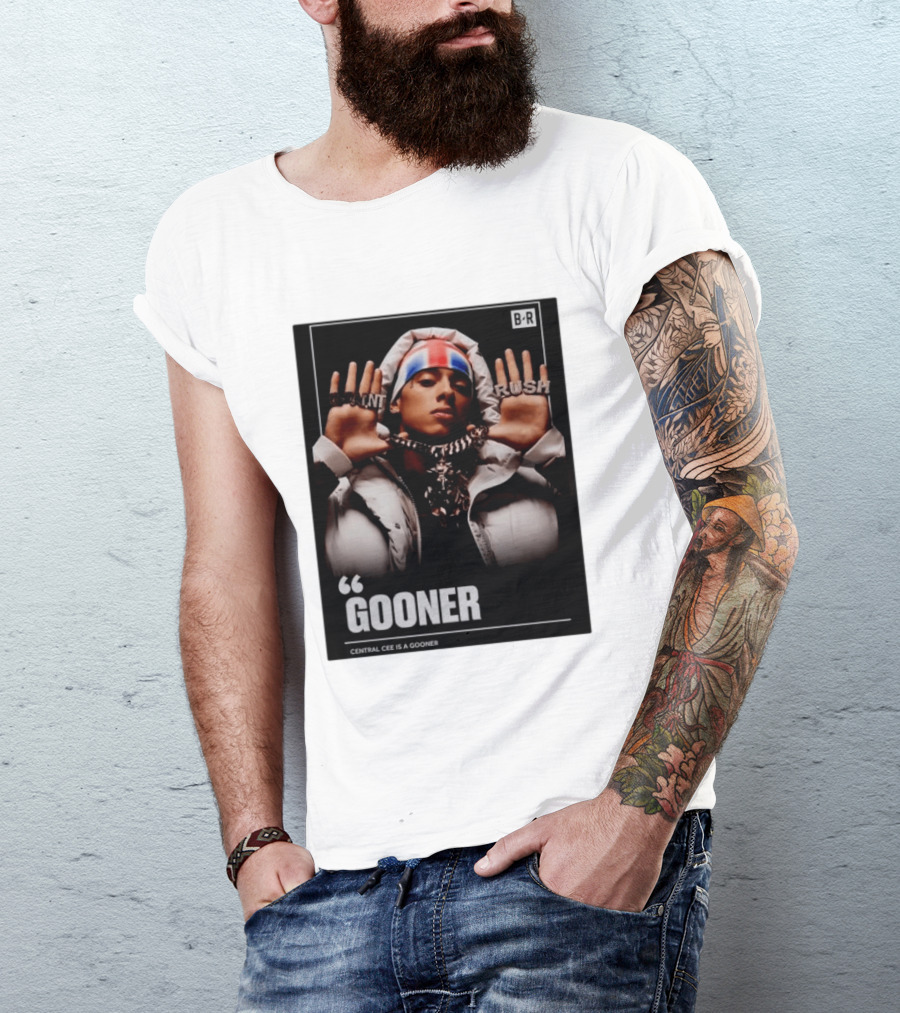 Central Cee Gooner Can't Rush Greatness T-Shirt