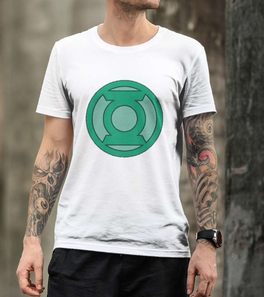 Green Lantern Corps Symbol Comics Hand Me Down T-Shirt